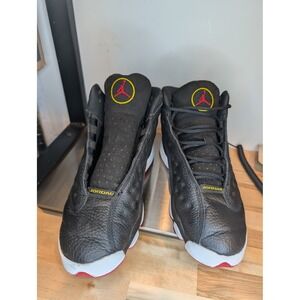 Air Jordan 13 Retro GS Black Flint Sneakers DJ3003-062 Mens 7Y Womens 8.5 D3
